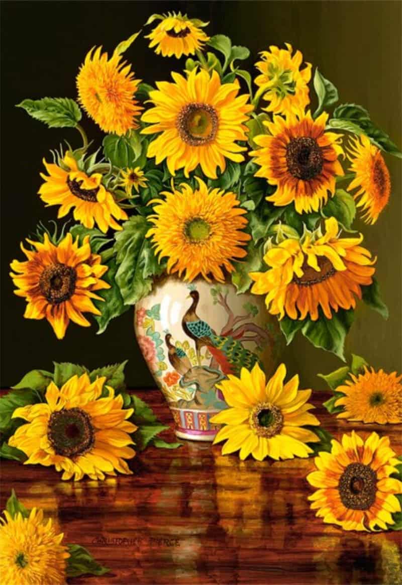 Sunflowers - Diamond Art